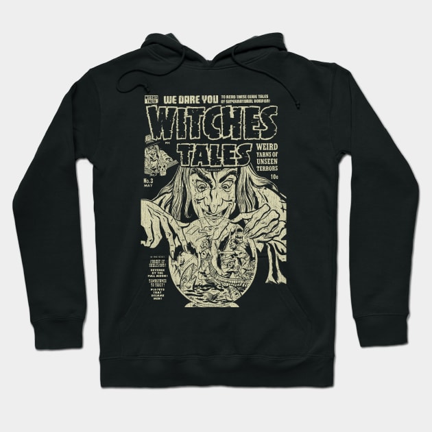 Witches Tales Vintage Hoodie by JCD666